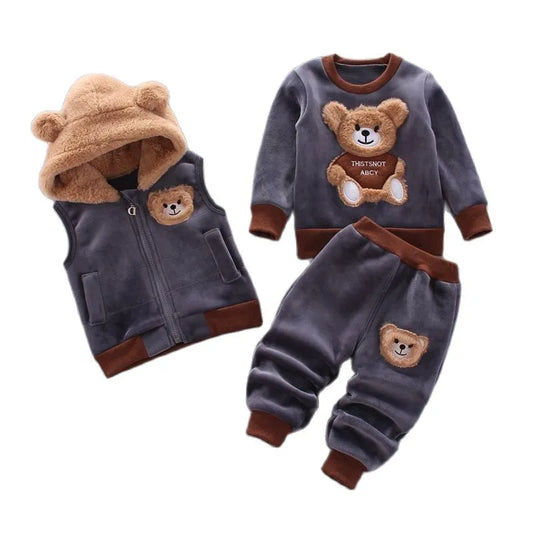 3Pcs Boys and Girls Clothing Set