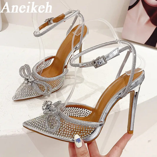 Sexy Butterfly-knot CRYSTAL High Heels