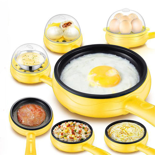 Electric Frying Pan, Omelette Maker Steamer Egg Power-off Breakfast Machine